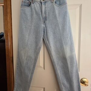 Levi's Women's Straight Jeans in Light Blue